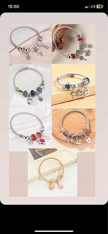 PANDORA CHARM BİLEKLİK