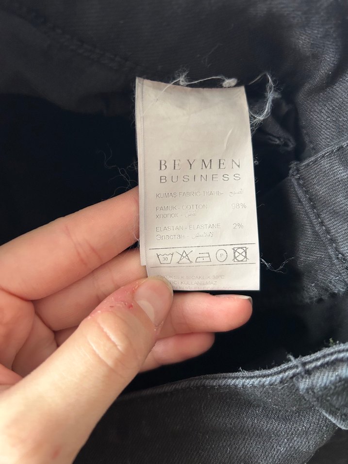 Beymen Siyah Denim Jean — görsel 5/7
