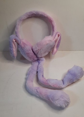 Mor peluş kedi aksesuarı - Görsel 6