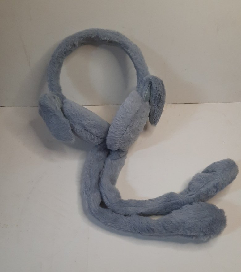 Mor peluş kedi aksesuarı - Görsel 4