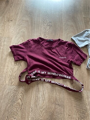 Diğer İkili bordo gri crop