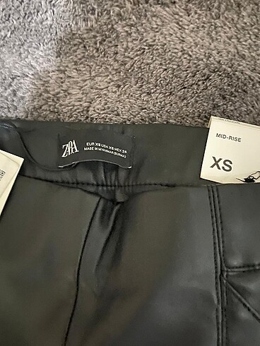 Zara Deri pantolon dar