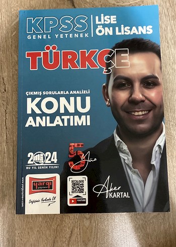 KPSS Lise Ön Lisans Türkçe Konu Anlatımı Kitabı