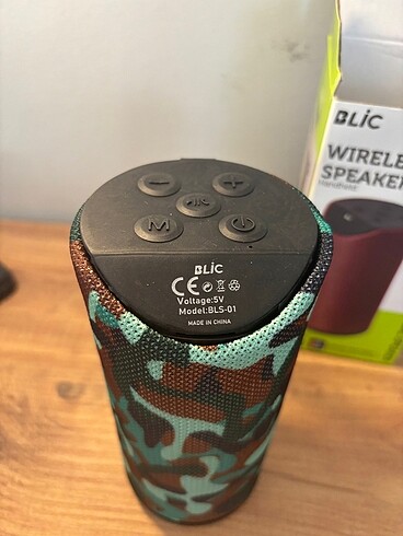 Hoparlör büyük kamuflaj desenli - Görsel 2