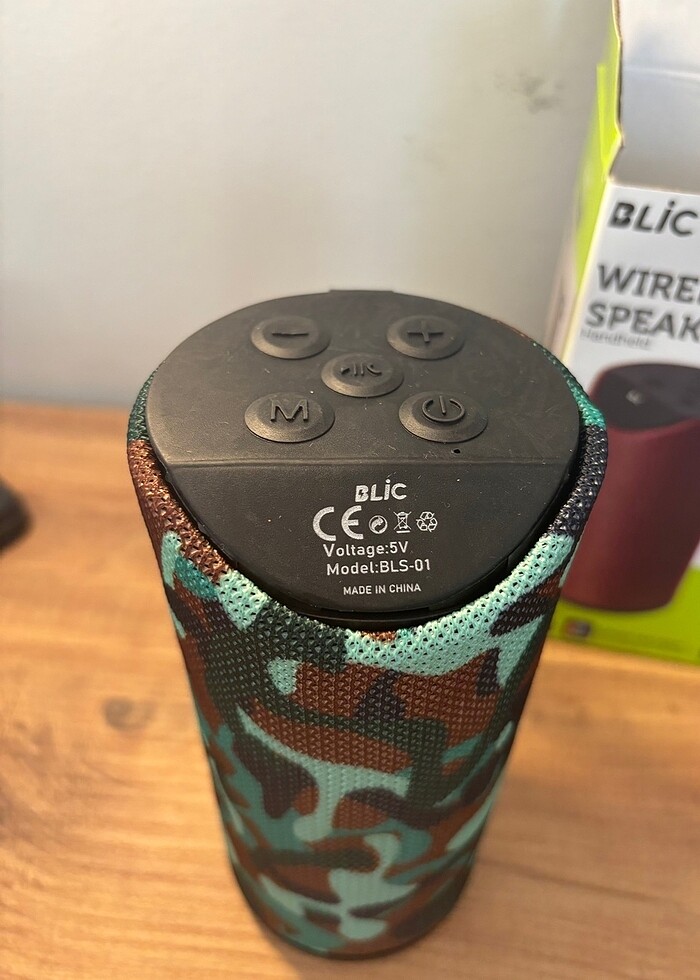 Hoparlör büyük kamuflaj desenli - Görsel 2