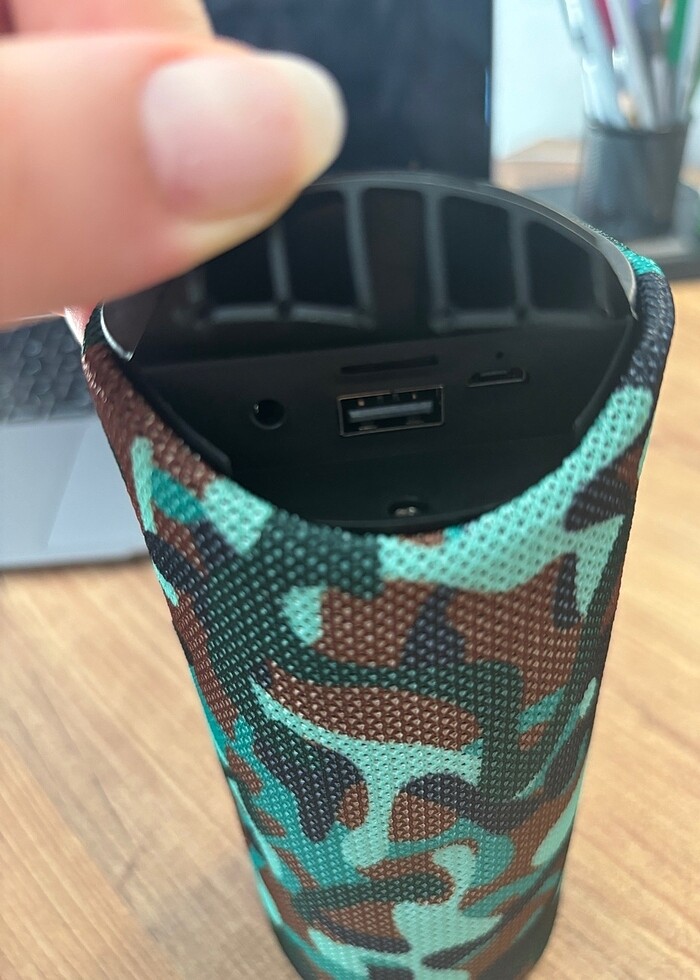 Hoparlör büyük kamuflaj desenli - Görsel 3