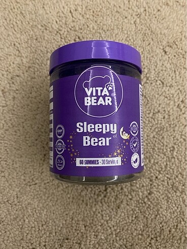 Vita bear sleepy bear