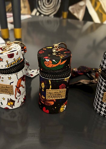 Renkli Desenli Termos Şişe Kılıfları - Görsel 3