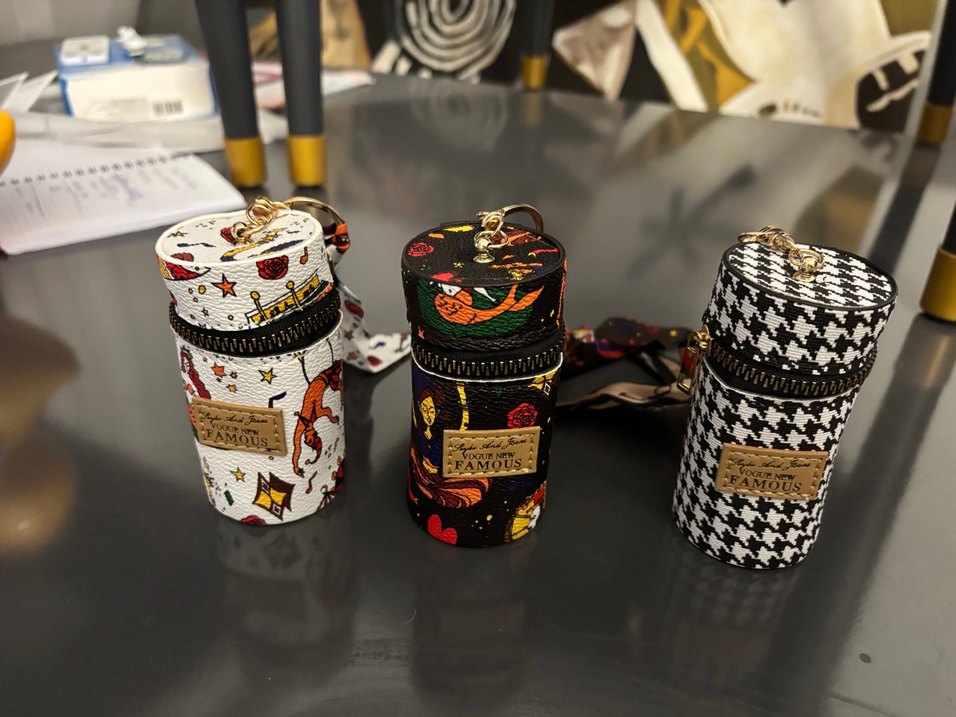 Renkli Desenli Termos Şişe Kılıfları - Görsel 3