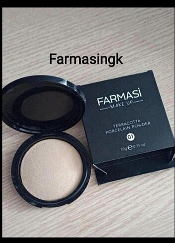 Farmasi porselen pudra 01 no 