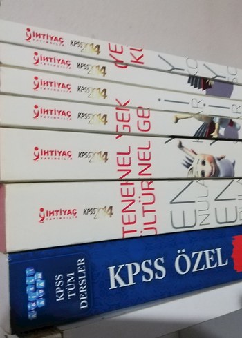 KPSS Tüm Dersler ve Temel Kültür Kitapları - Görsel 2