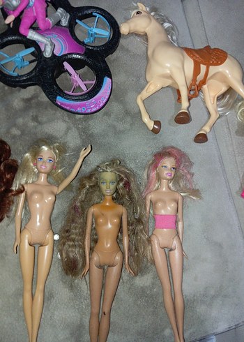 Barbie Çeşitli Bebekler, Aksesuarlar(İnceleme Maksatlı Açılmış İlandır)