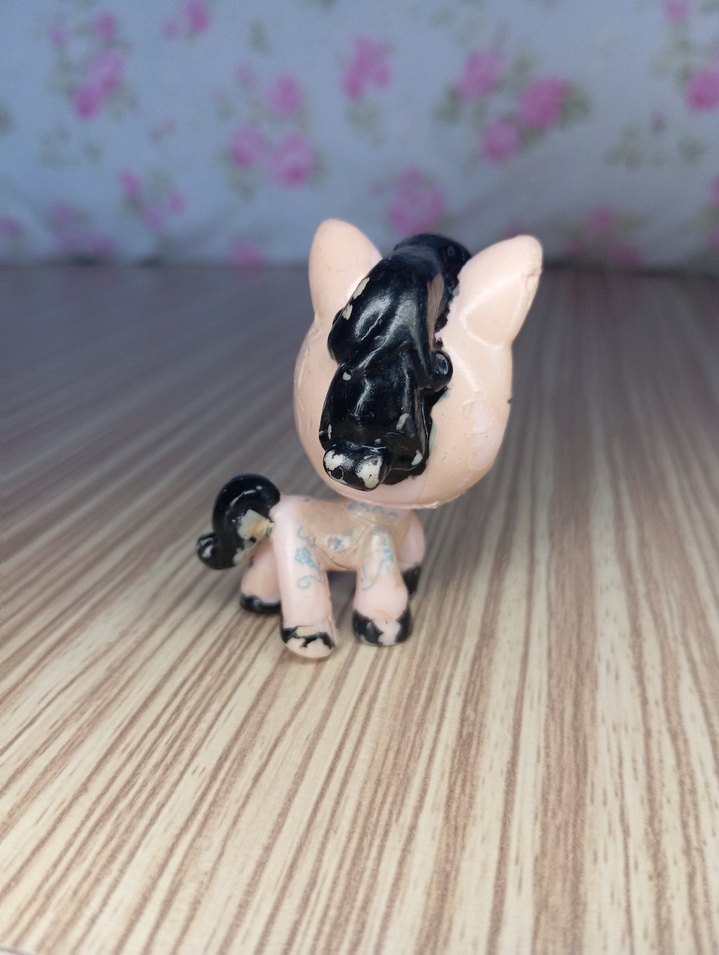 Littlest Pet Shop no# Romanya'ya özgü pembe dekoratif at midilli - Görsel 2