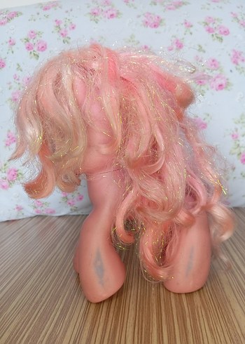 Pinkie Pie My Little Pony 8" Büyük Boy Simli Saçlı Kafa MLP 2008 - Görsel 3