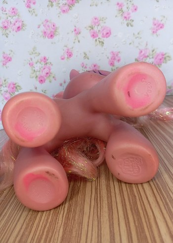 Pinkie Pie My Little Pony 8" Büyük Boy Simli Saçlı Kafa MLP 2008 - Görsel 4