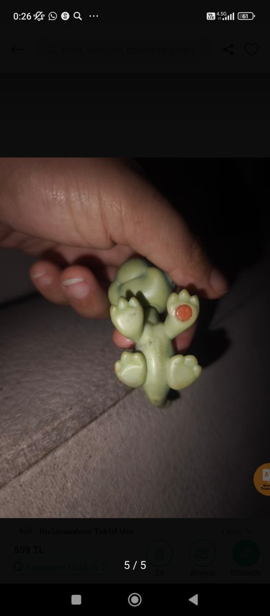 Littlest Pet Shop #29 İguana 2004 LPS - Görsel 5