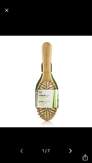 Bambu saç fırçası