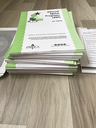  Beden Anne çocuk gelişim seti AÇEV MEB kaynağı