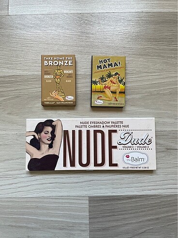 The Balm far allık ve bronzer