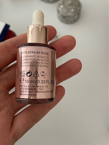 Beden Renk Kiko glow fushion highlighter