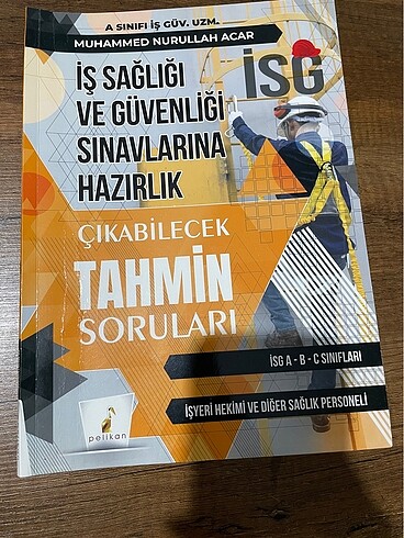  Beden İş sağlığı ve güvenliği soru bankaları