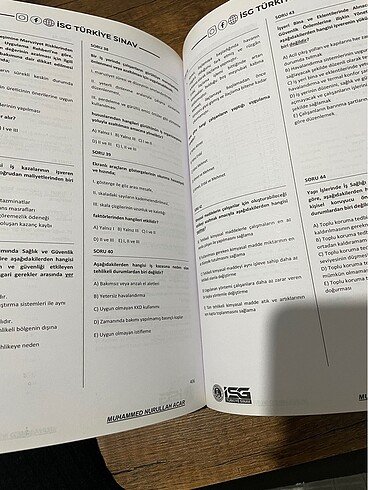 Beden İş sağlığı ve güvenliği soru bankası