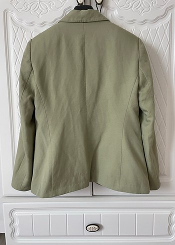 Zara yeşil blazer ceket S-M - Görsel 4