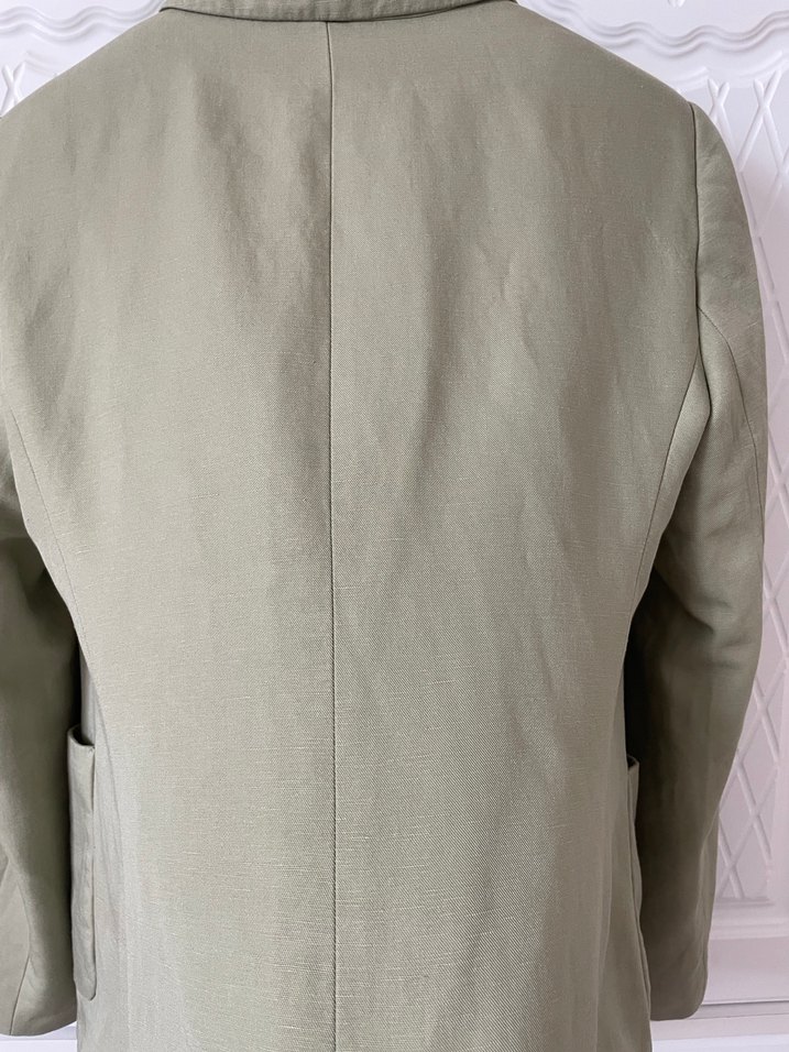 Zara yeşil blazer ceket S-M - Görsel 5