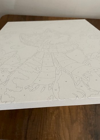 Beyaz ve Gri Kedi Temalı Boyama Seti - Görsel 3