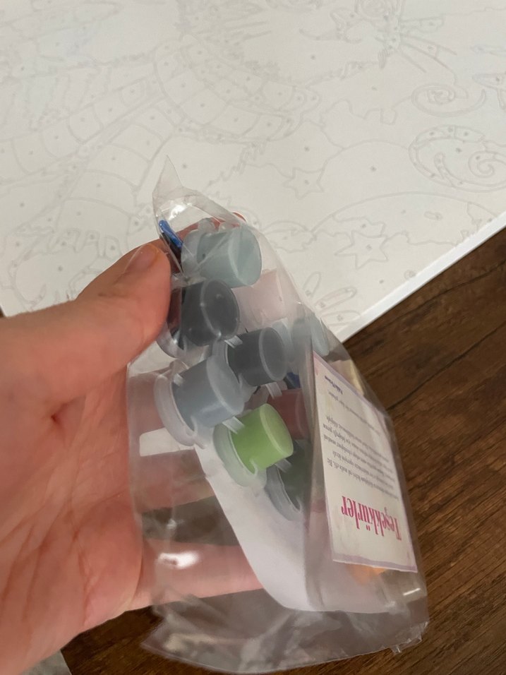 Beyaz ve Gri Kedi Temalı Boyama Seti - Görsel 5