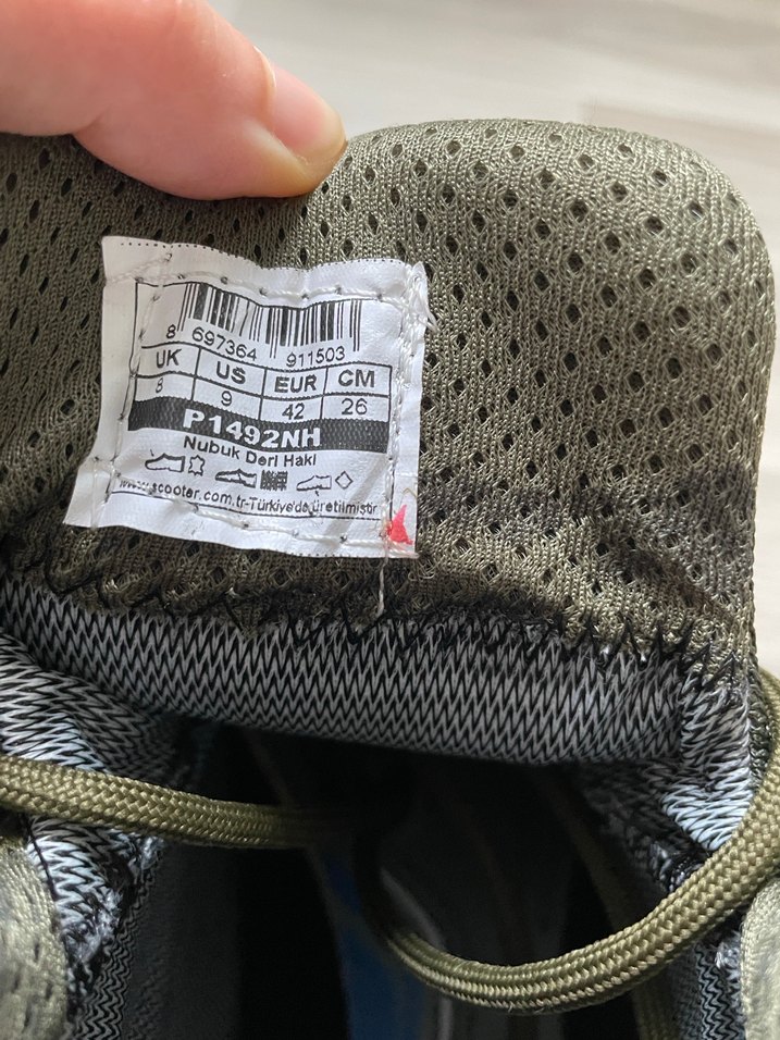 Scooter su geçirmez Erkek Outdoor Bot - Görsel 5