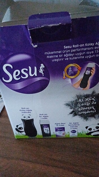 SESU Panda (makina)Isıtıcılı Ağda Seti