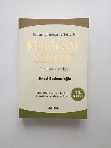İngilizce - Türkçe Kurgusal Sözlük - Şinasi Bademcioğlu (imzalı)