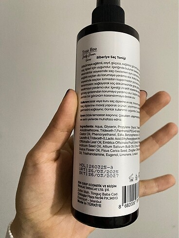 True Bee Daily Dream saç toniği - Görsel 2