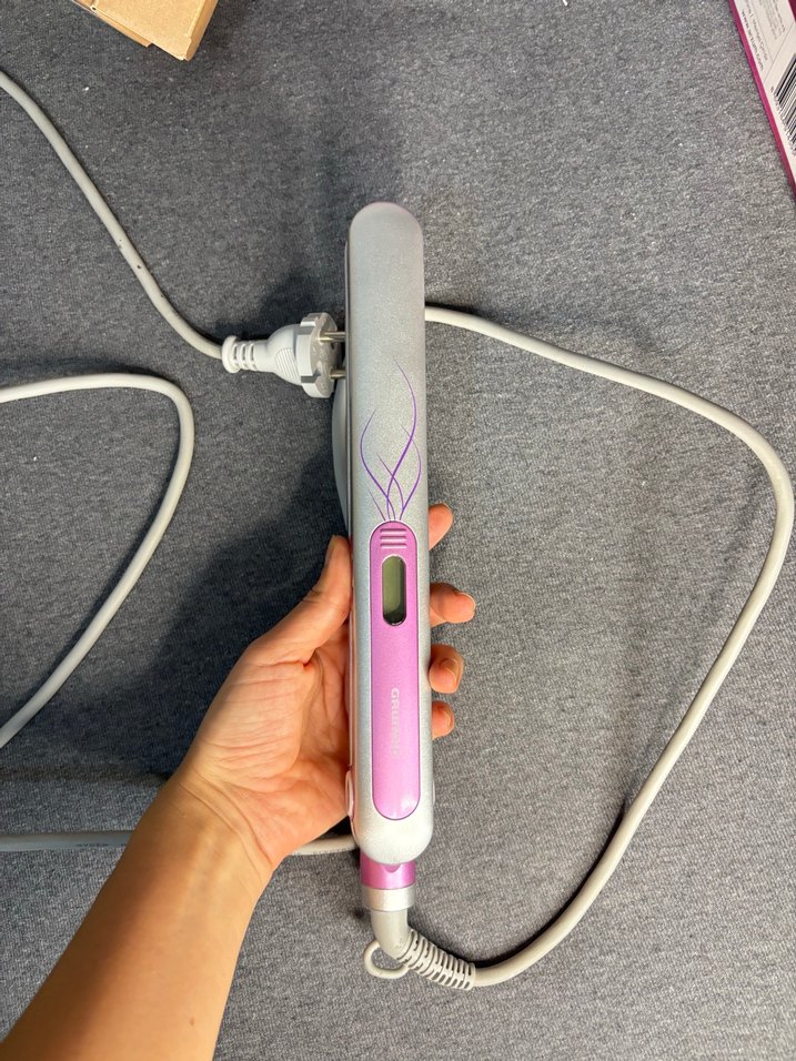 Grundig HS5630 Pastel Saç Düzleştirici ve Maşa - Görsel 2