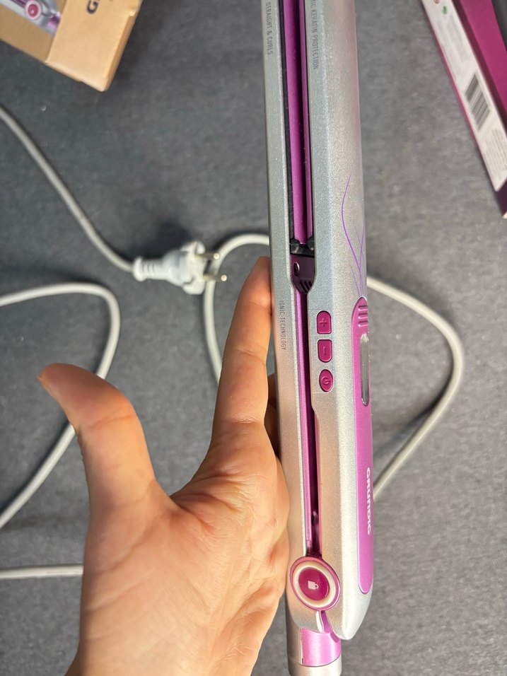 Grundig HS5630 Pastel Saç Düzleştirici ve Maşa - Görsel 4