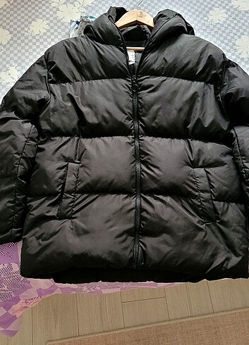 s Beden Şişme mont oversize
