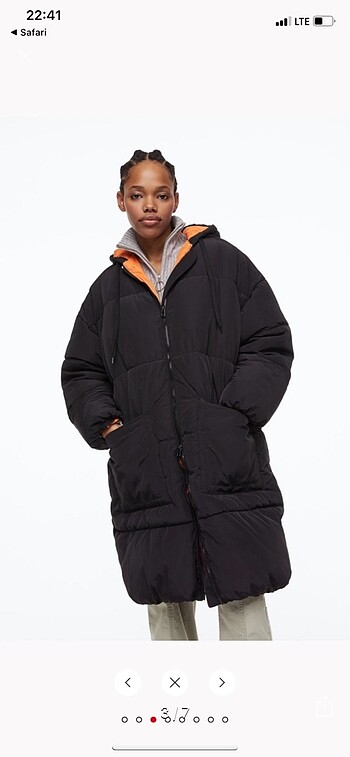 m Beden H&m kaban - mont