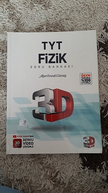 3D yayınları Tyt fizik