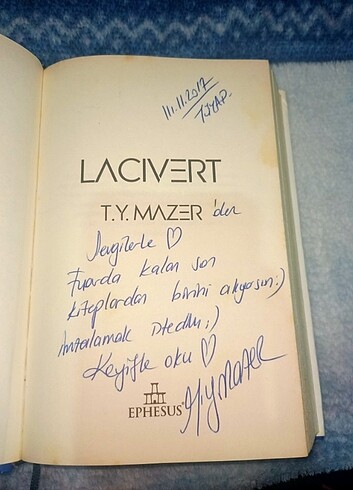  Beden T.Y MAZER LACİVERT KİTABI 