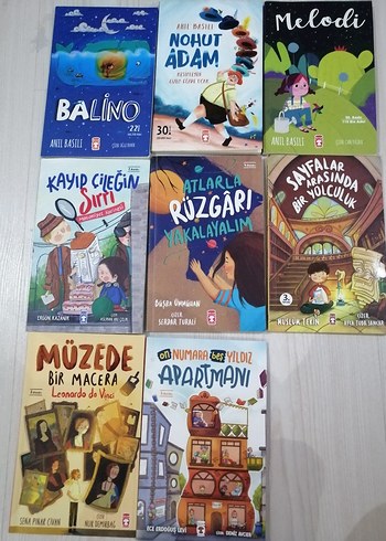 Çocuklar için 8 Kitap Seti