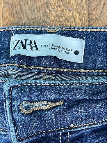 Zara ZARA İSPANYOL PAÇA KOT PANTALON