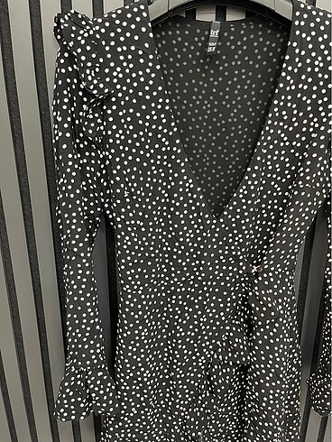 Zara ZARA V YAKA ELBİSE