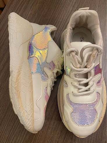 38 Beden FABRİKA BEJ KADIN SNEAKER