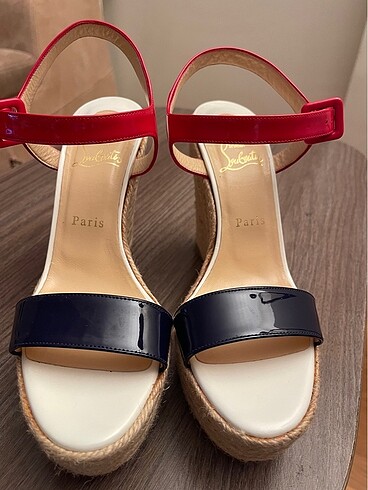 Christian Louboutin Dolgu Topuk Espadril