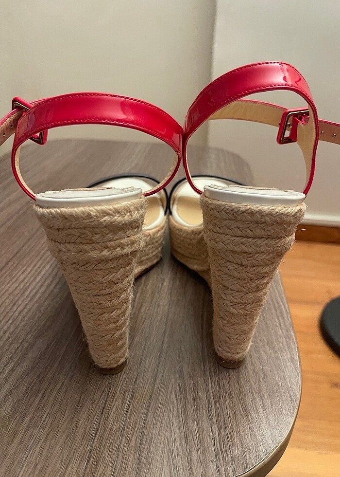 Christian Louboutin Dolgu Topuk Espadril - Görsel 3