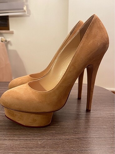 Charlotte Olympia Charlotte Olympia Süet Topuklu Ayakkabı