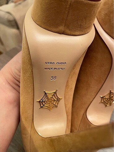 Charlotte Olympia Süet Topuklu Ayakkabı - Görsel 6