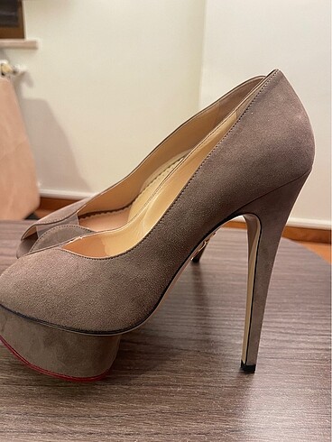 Charlotte Olympia Charlotte Olympia Süet Topuklu Ayakkabı