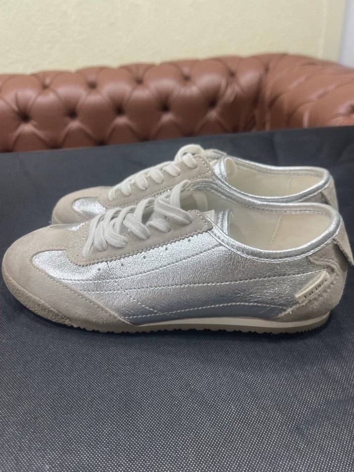 ZARA SİLVER TRAINERS SHOES - Görsel 2